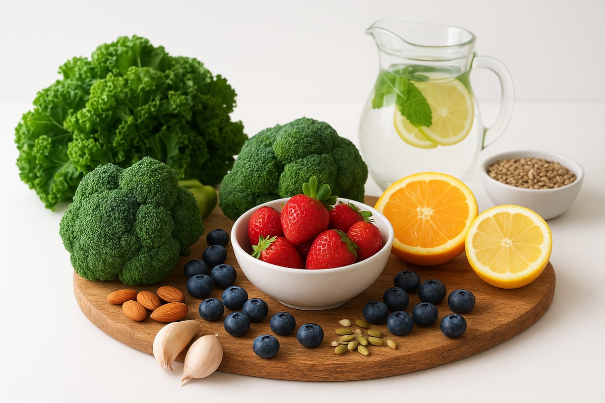 Key Foods and Nutrients for Natural Detox
