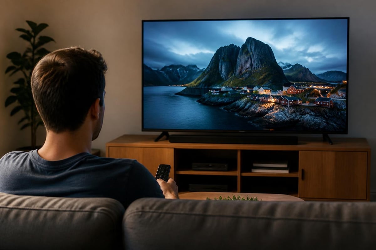 VPN connection workflow for Netflix streaming
