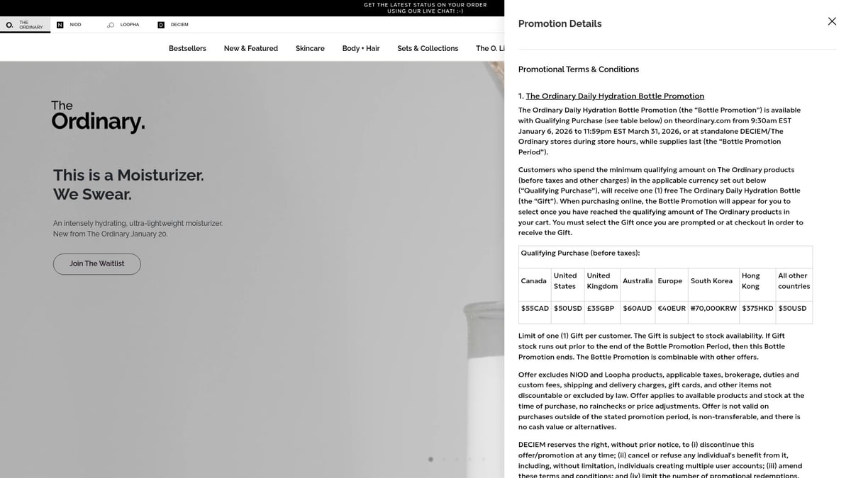 7 Smart Inexpensive Skin Care Finds to Try in 2026 - The Ordinary Niacinamide 10% + Zinc 1% Serum