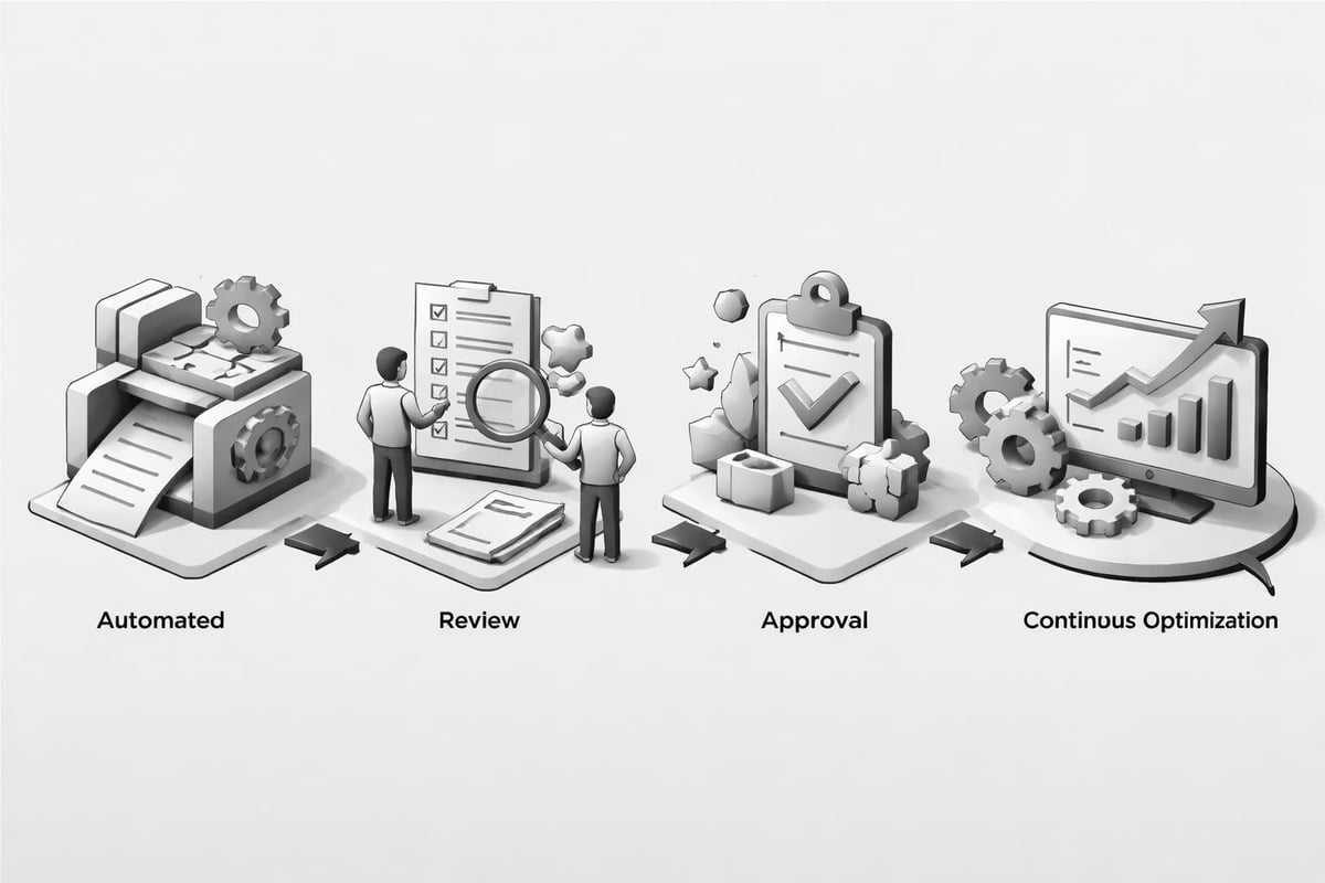 Quality control workflow