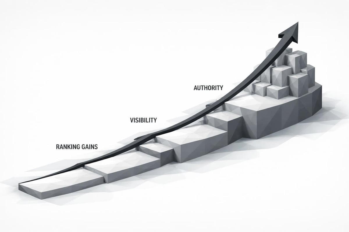 SEO automation ROI metrics