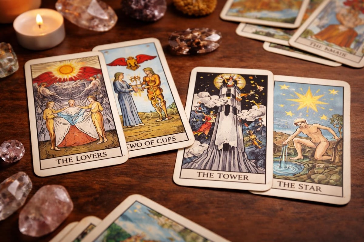 Interpreting soulmate tarot cards