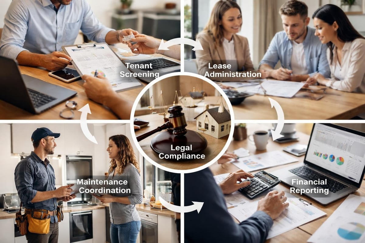 Property management service categories
