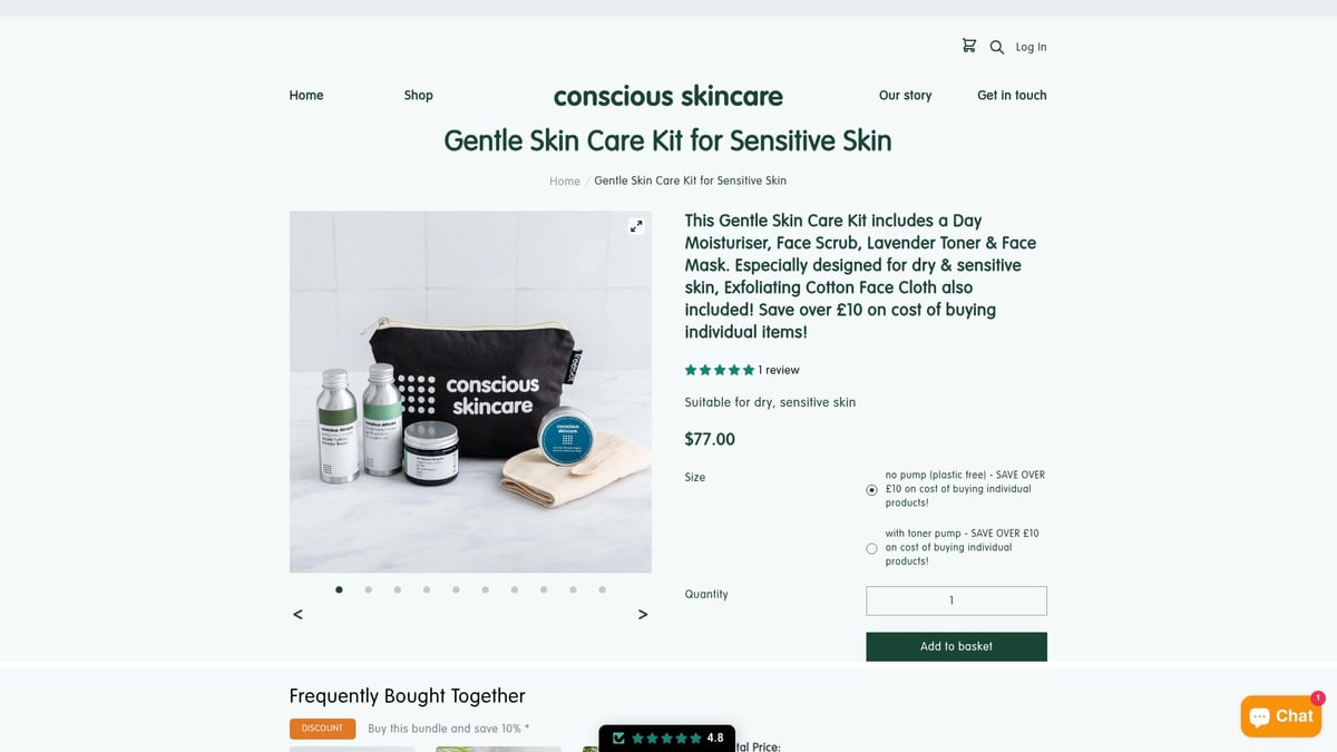 7 Top Facial Kit for Sensitive Skin Picks for 2026 - Conscious Skincare Gentle Skin Care Kit