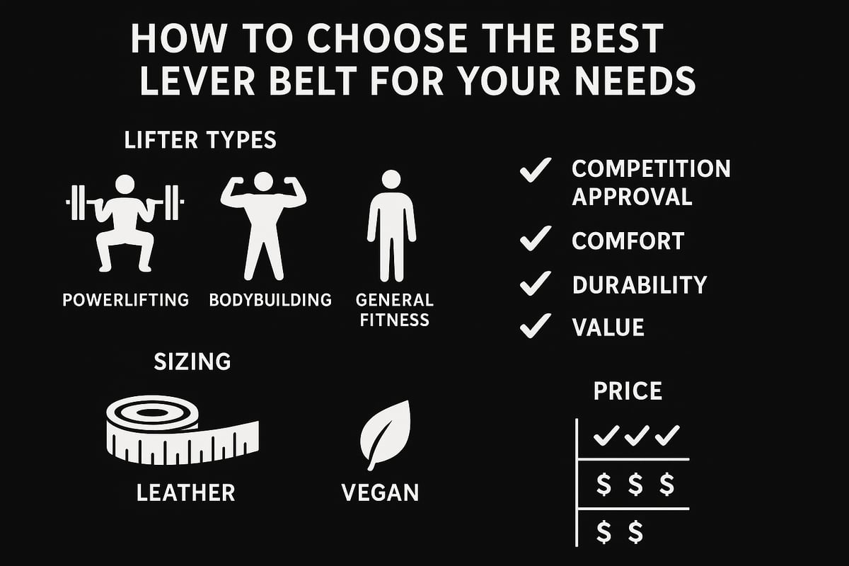 How to Choose the Best Lever Belt for Your Needs