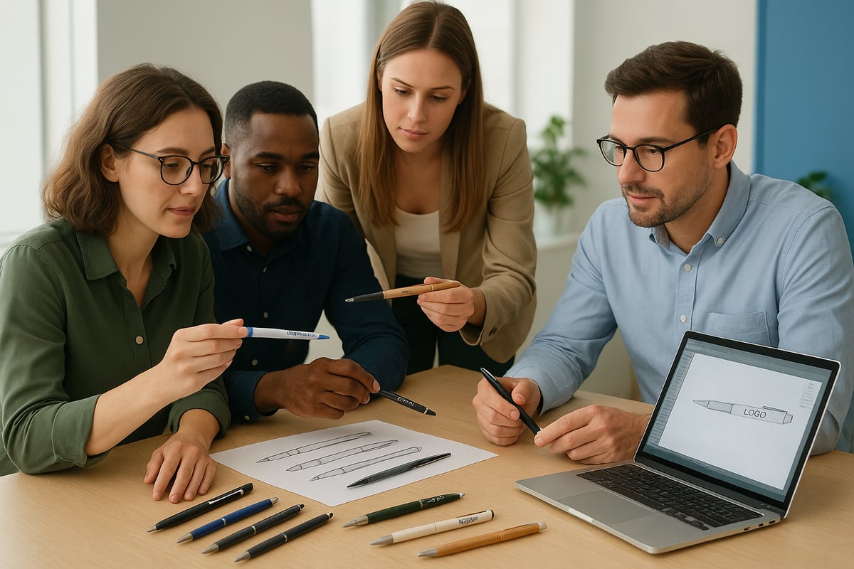 Guida Passo-Passo: Ordinare Penne con Logo Aziendale