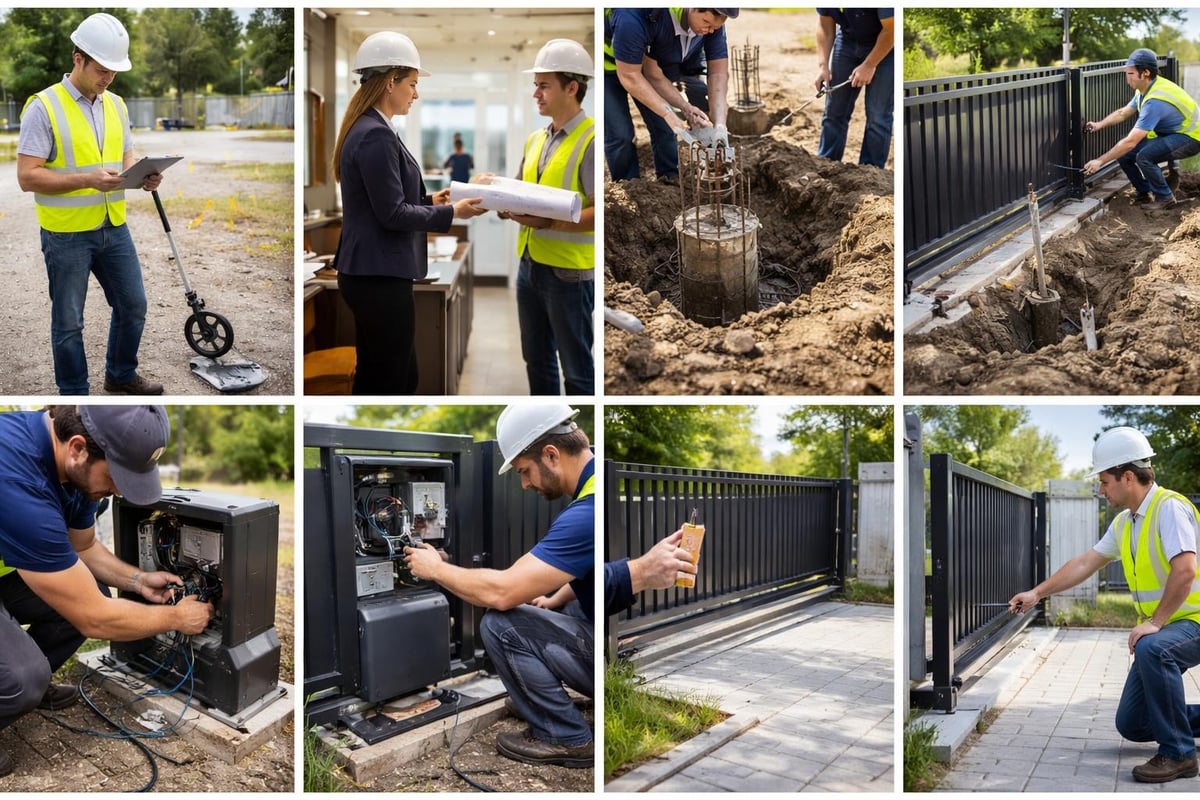 Find The Best Automatic Gate Installer Near Me In 2026 2 Gate Installation Planning Stages