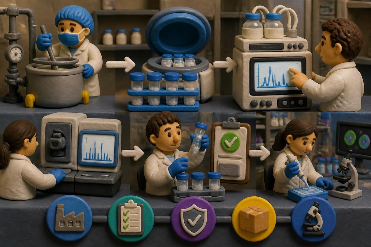 Peptide quality control workflow