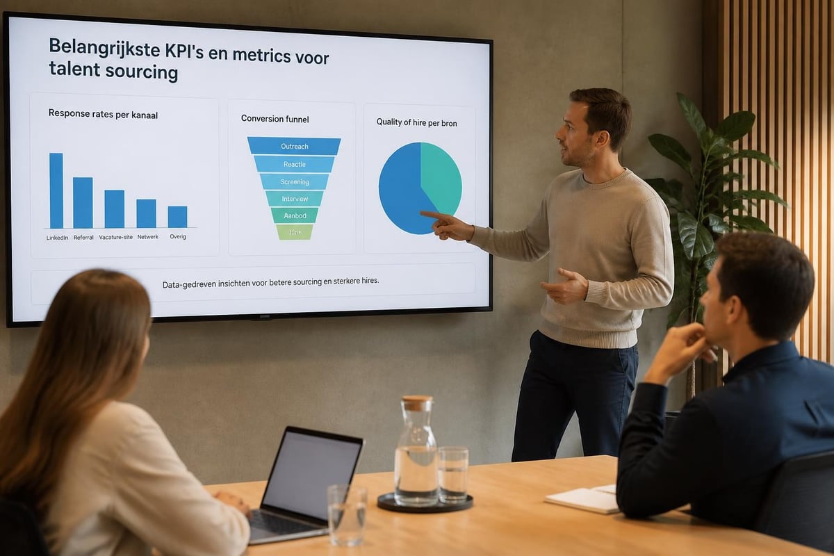 Data dashboards voor sourcing