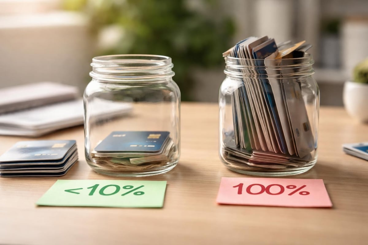 Credit utilization optimization