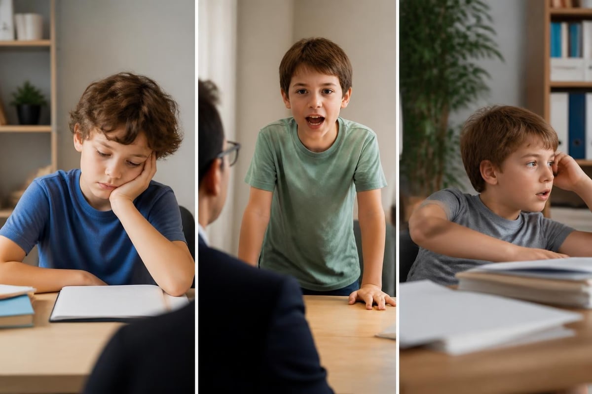 ADHD symptom categories
