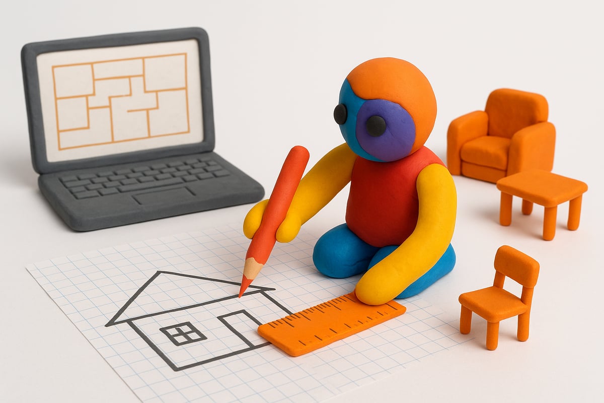 Stap-voor-stap: een huis tekenen