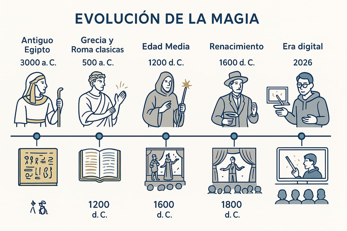 Historia y Evolución de la Magia