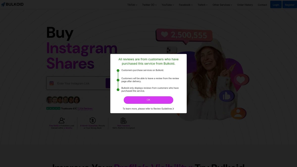 7 Smart Ways To Buy Comments Instagram Safely In 2025 - 1. Bulkoid: Customizable, Authentic Comments for All Account Sizes