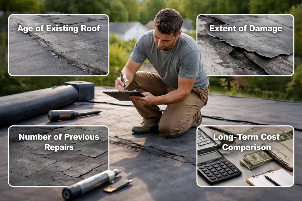 Repair vs replacement decision factors