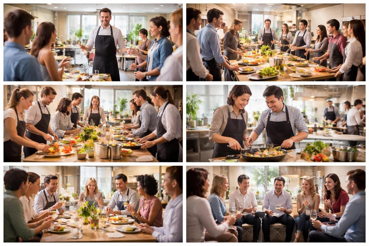 Firmen-Kochkurs Ablauf