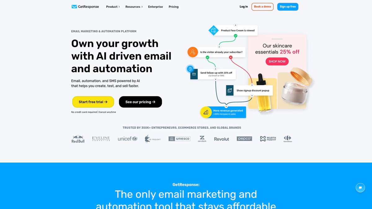 Die 7 Top E-Mail-Marketing Tool Empfehlungen 2026 - GetResponse