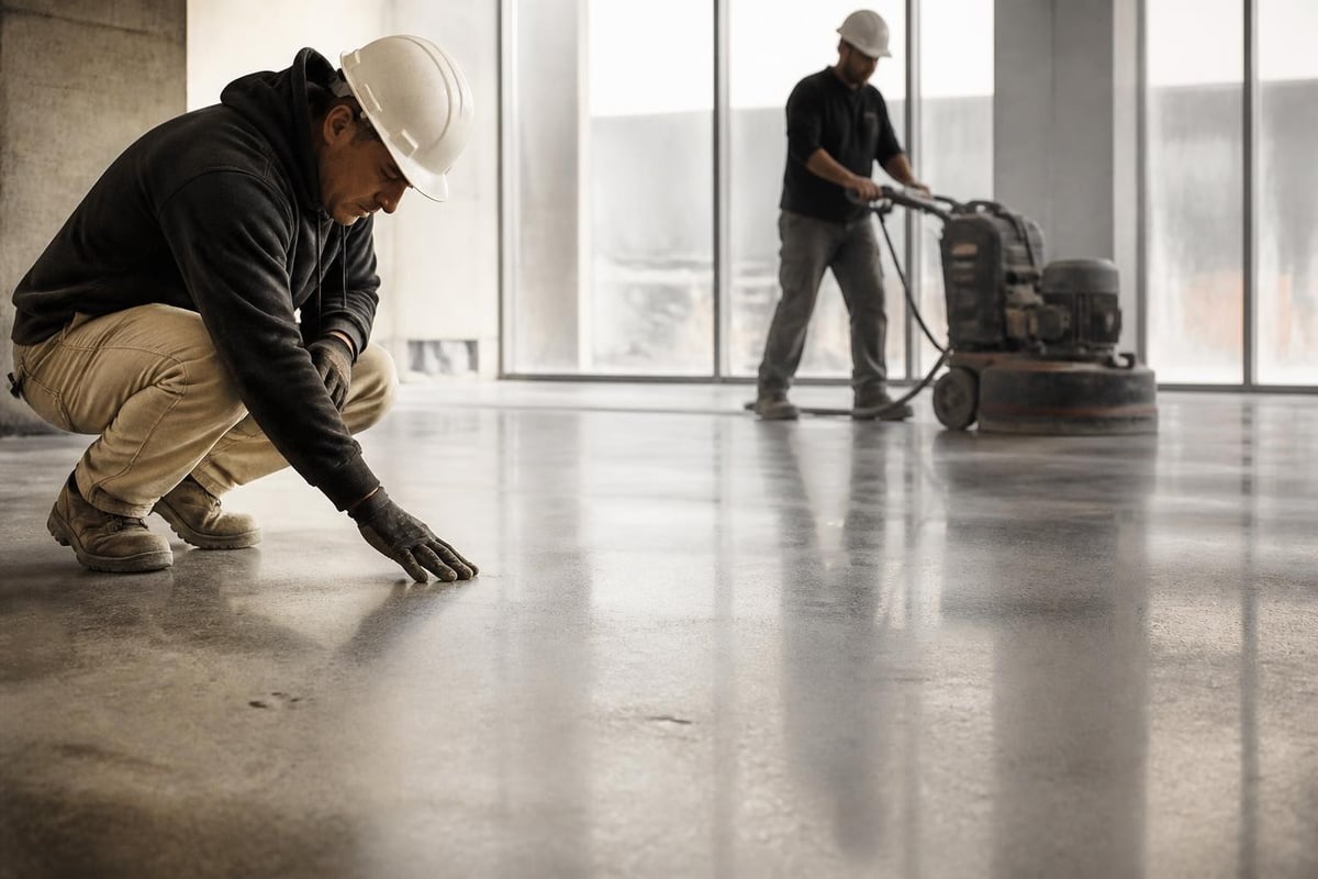 Commercial polished concrete pricing factors
