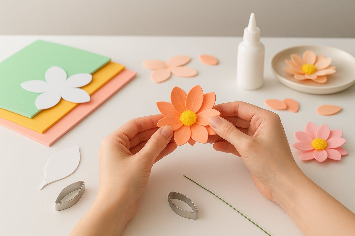 Step-by-Step: Crafting Stunning Foam Flowers