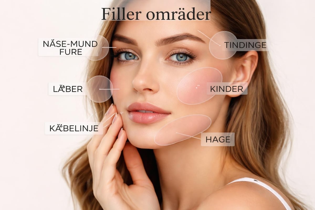 Filler treatment zones