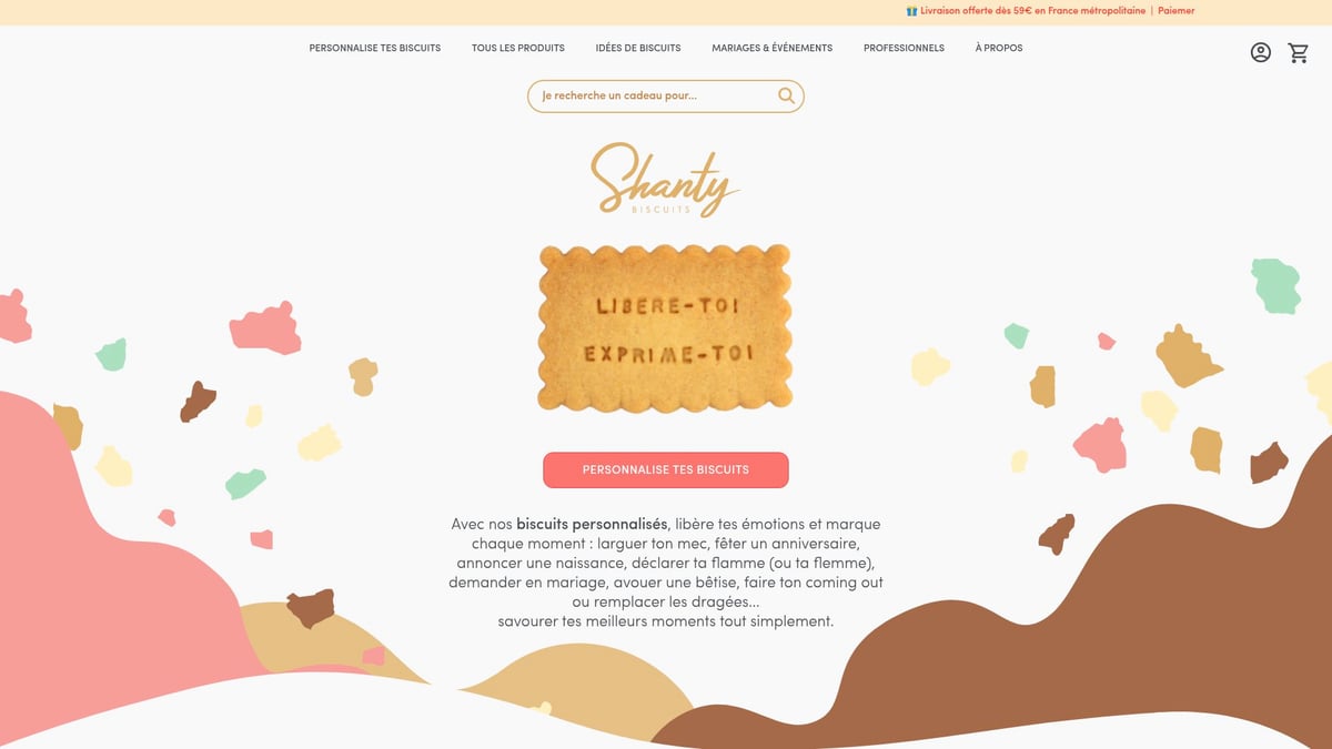 12 Idées Inspirantes De Boutique Shopify À Découvrir En 2026 - 8. Shanty Biscuits