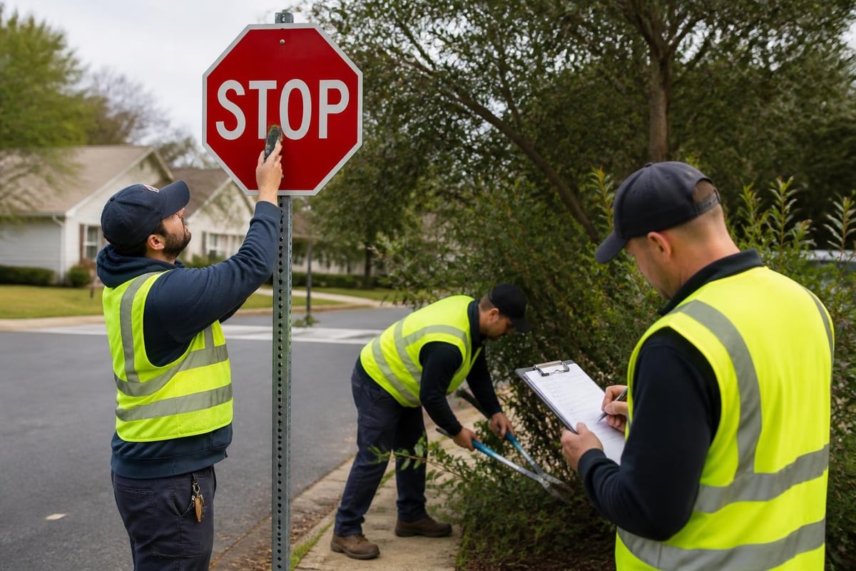 One stop sign compliance programme