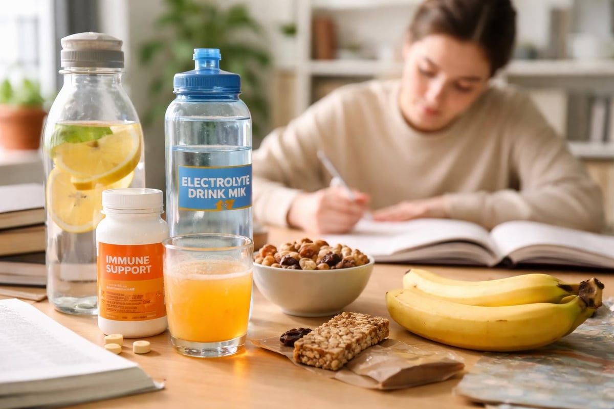 Essential health items for student wellness