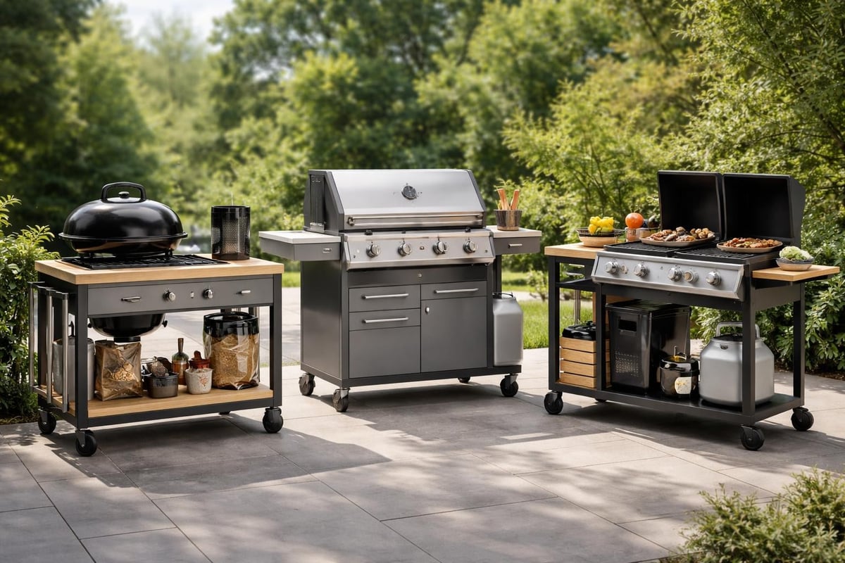 Cooking methods and trolley features