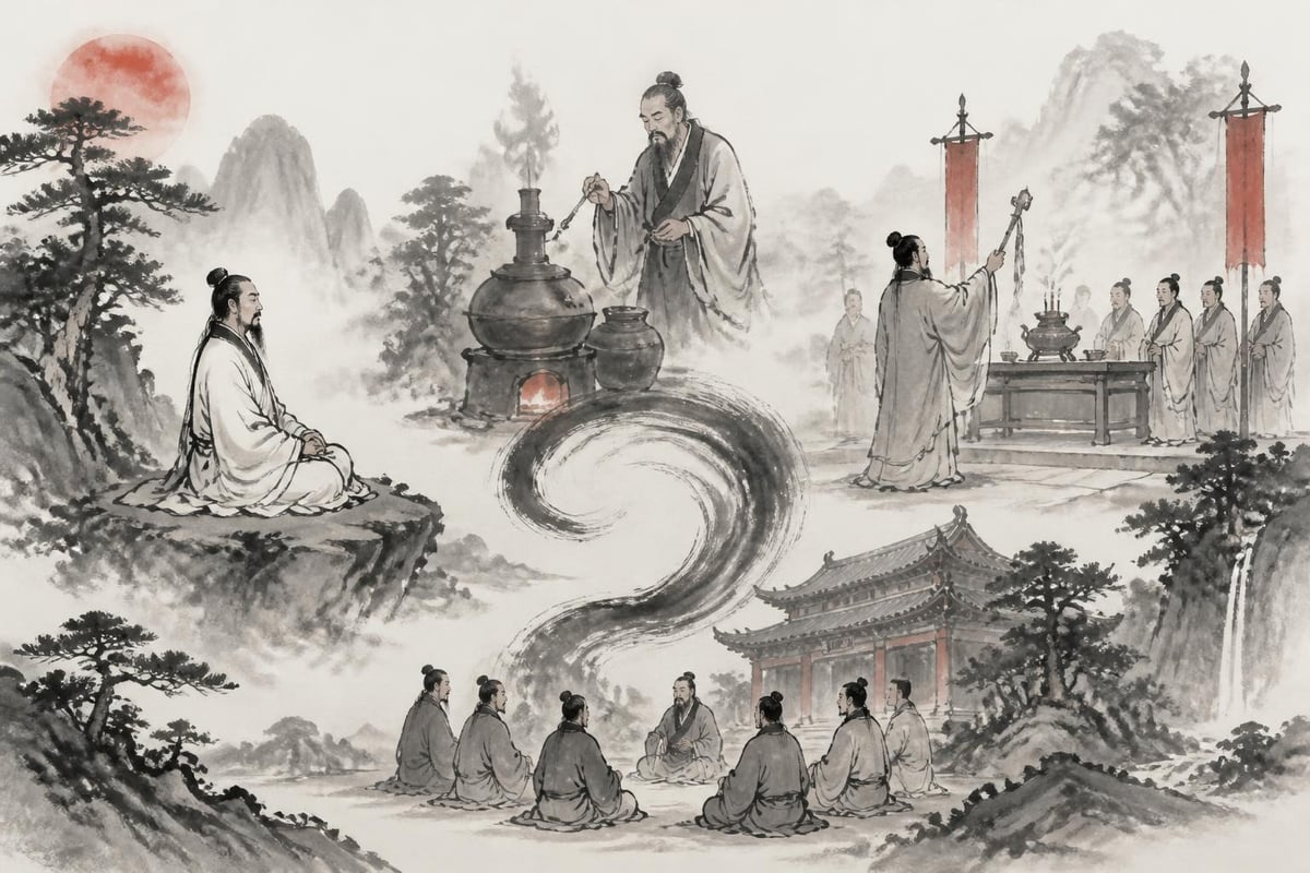 Evolution of Taoist practice