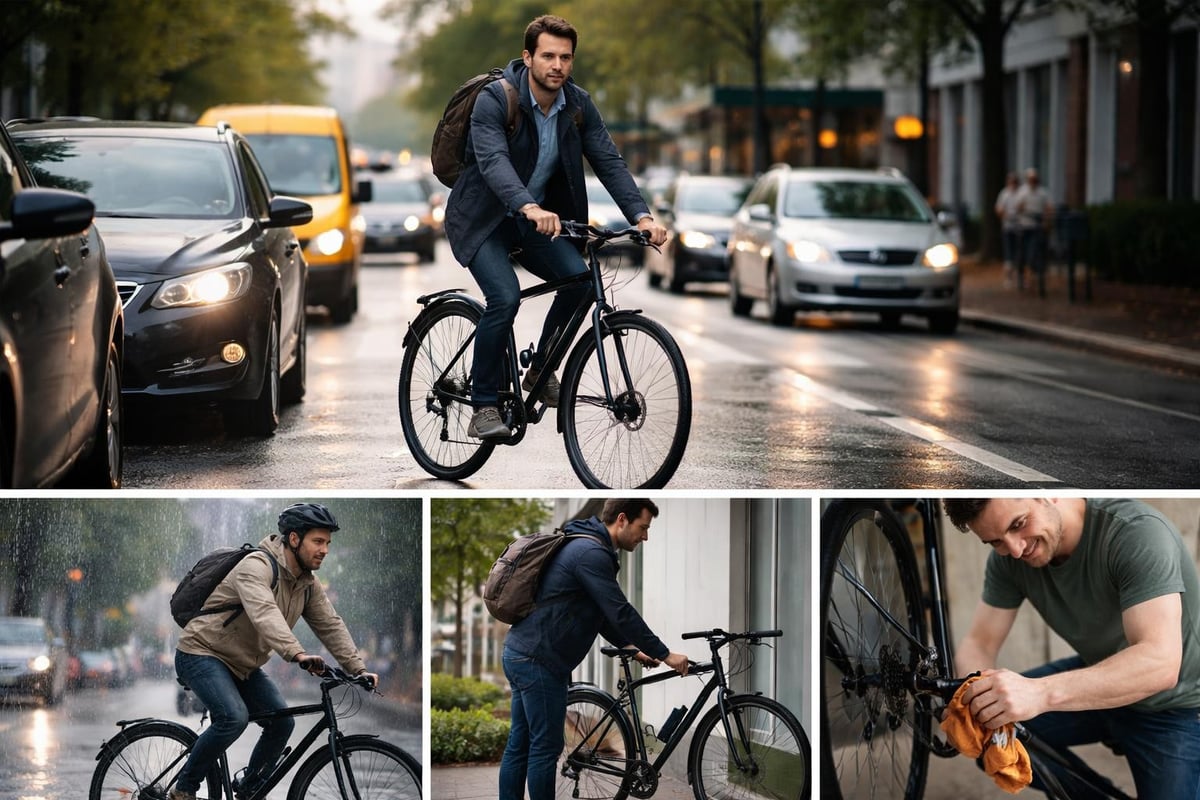 Hub cycling commuter benefits