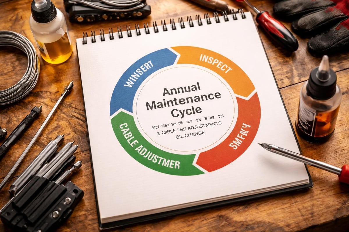Hub cycling maintenance workflow