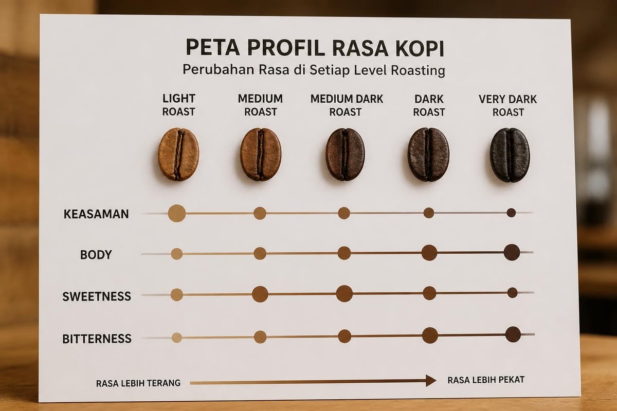 Perbandingan profil rasa