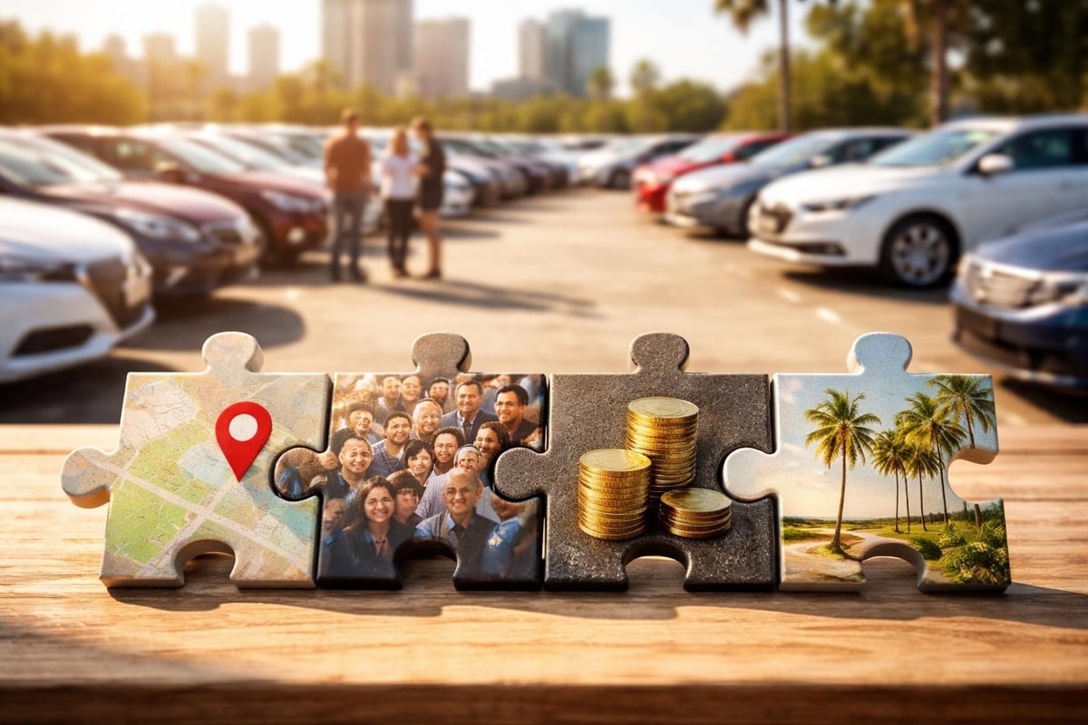 Regional factors in automotive retail