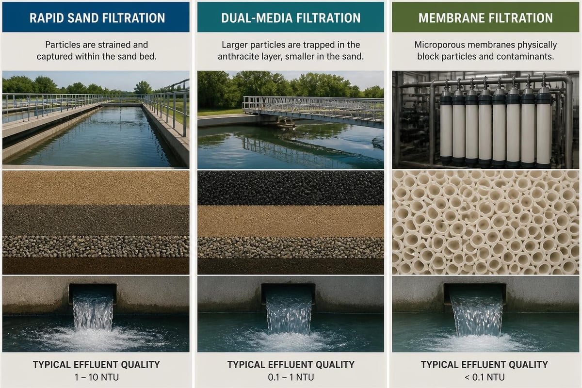 Filtration technology comparison