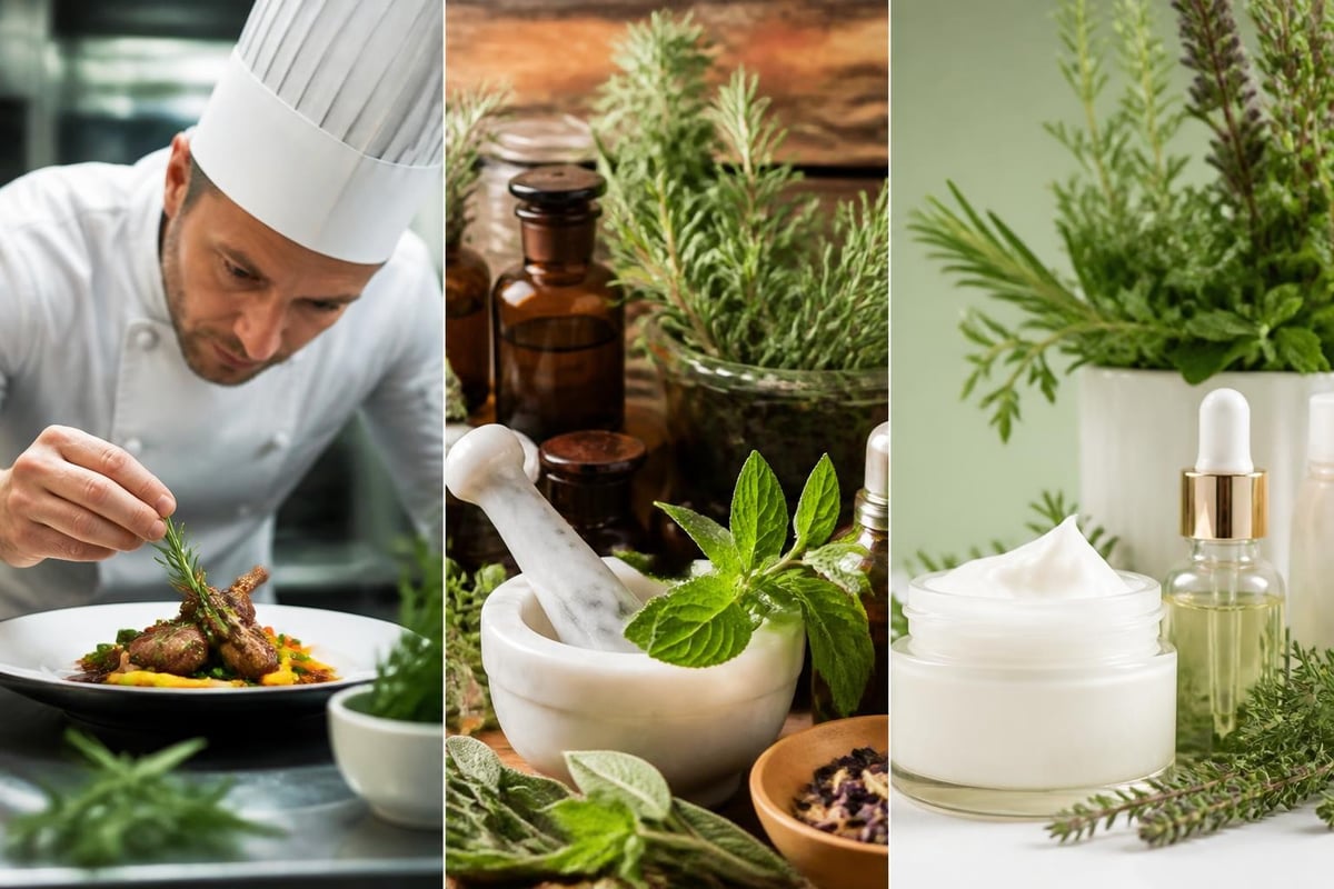 Usages professionnels plantes aromatiques