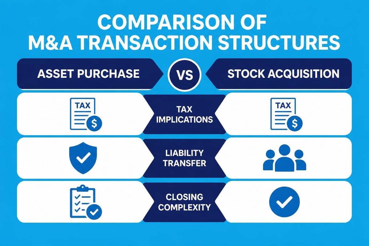 Transaction structure options