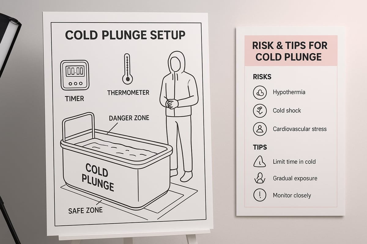 Risiken & Vorsichtsmaßnahmen beim Kältebad
