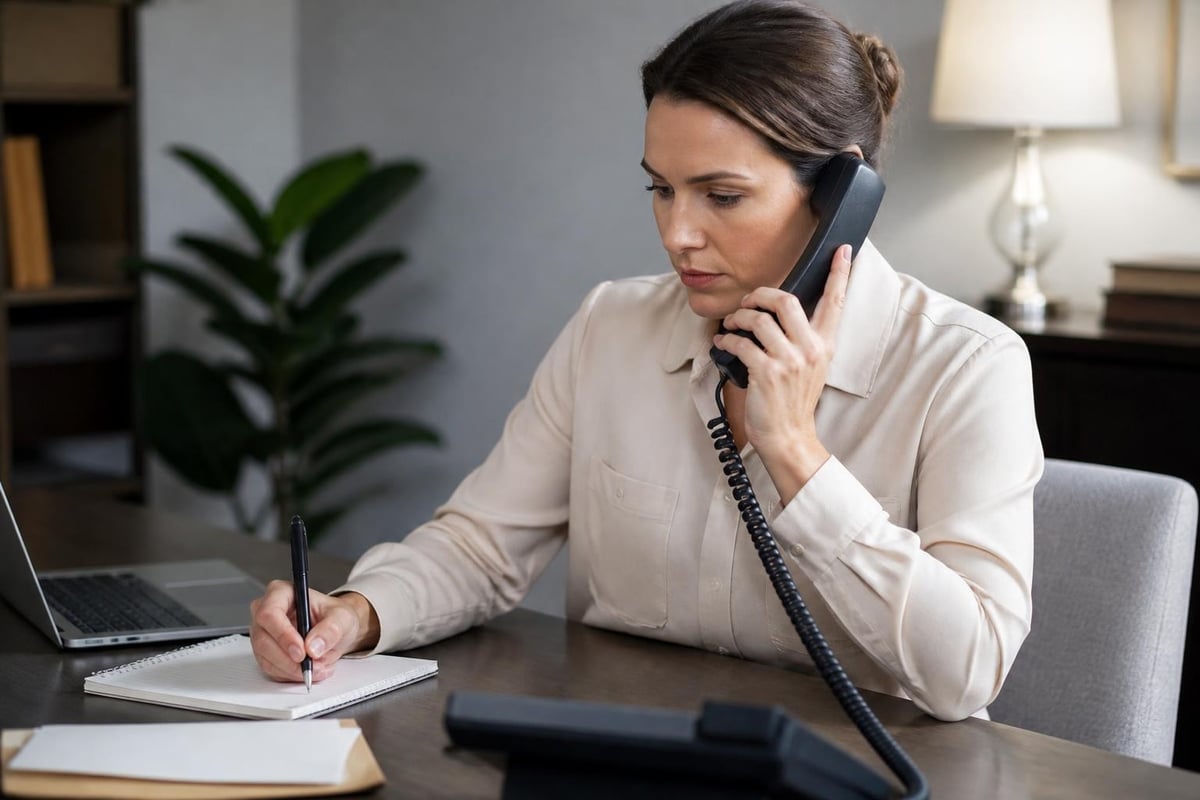 Call documentation checklist