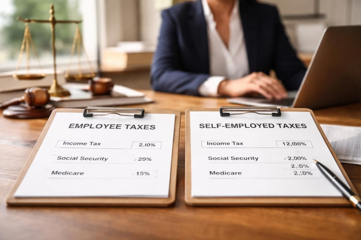 Self-employment tax structure for attorneys
