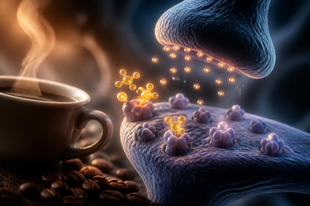 Mécanismes cognitifs de la caféine