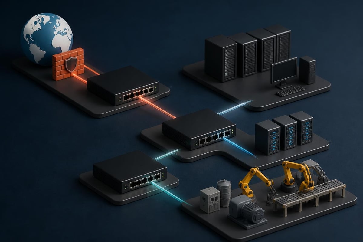 Layered UTM deployment