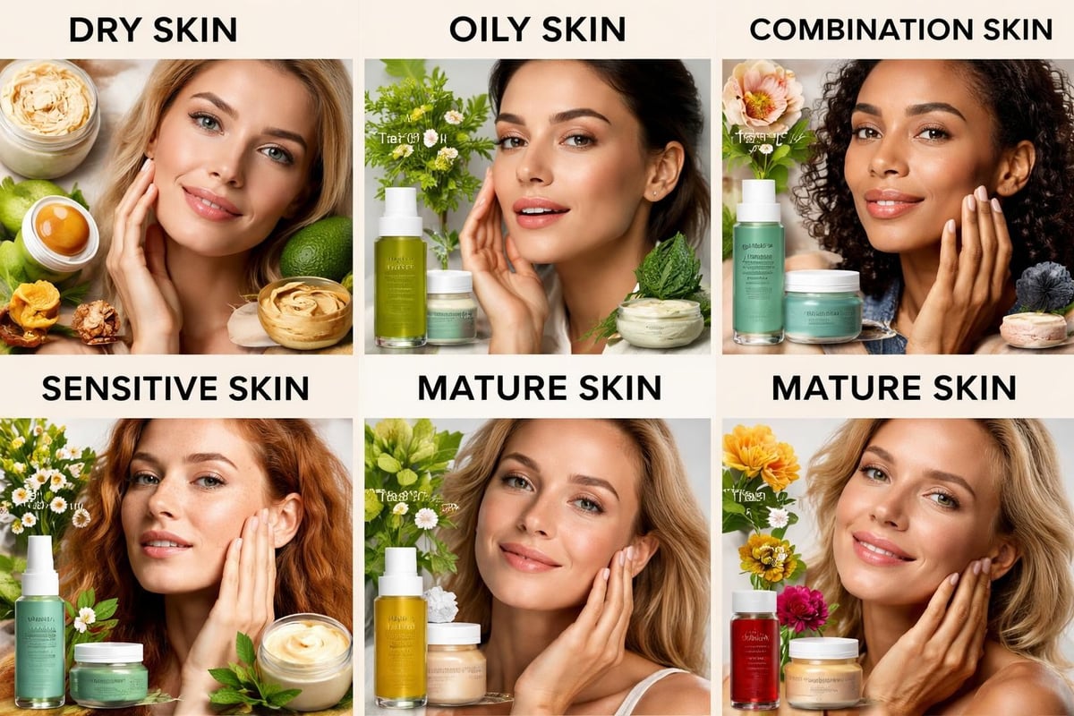 Skin type matching guide
