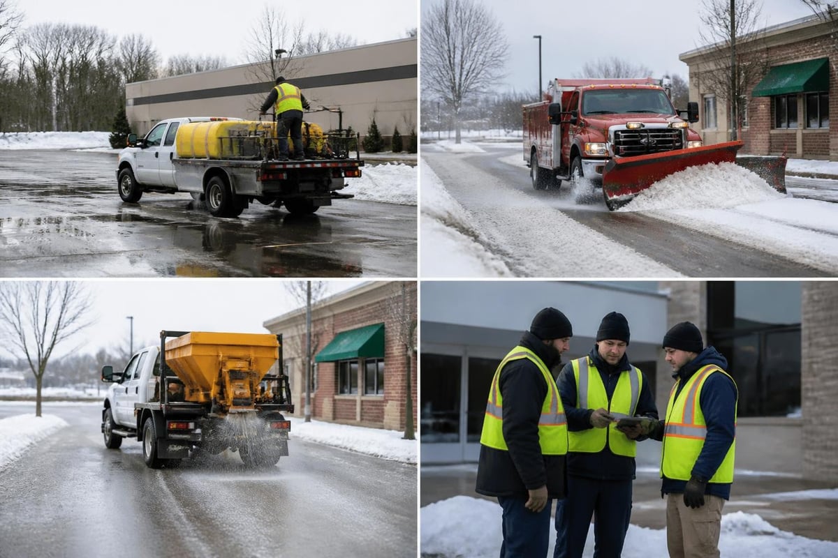 Winter weather response workflow