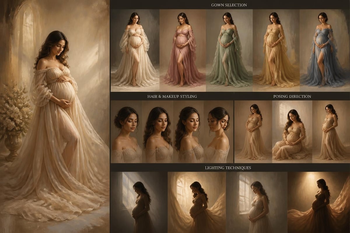 Maternity session styling guide