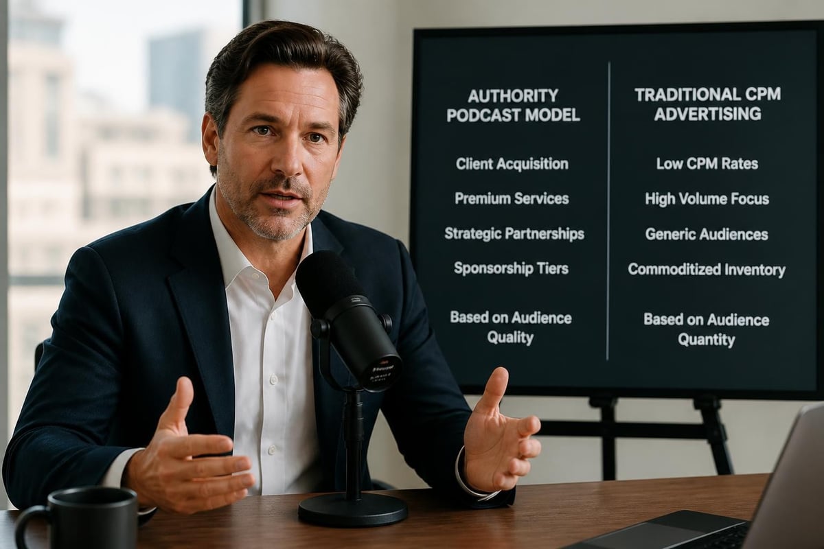 Podcast revenue model comparison