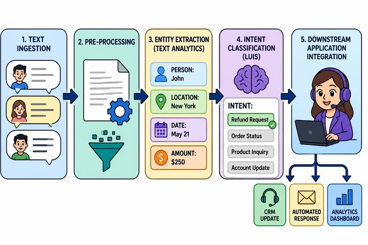 NLP pipeline workflow