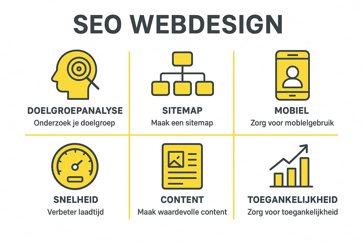 Stappenplan: SEO Webdesign Ontwerpen voor Maximale Vindbaarheid