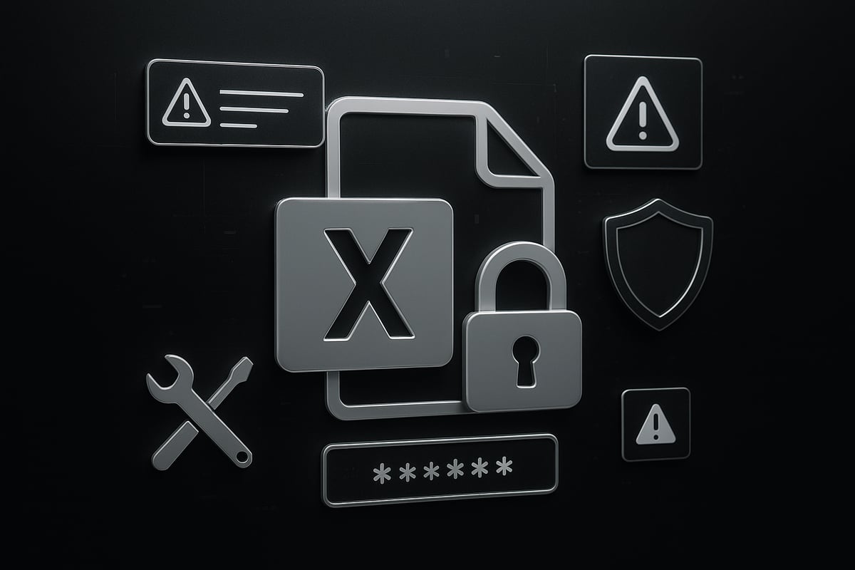 Troubleshooting Common Excel Password Issues