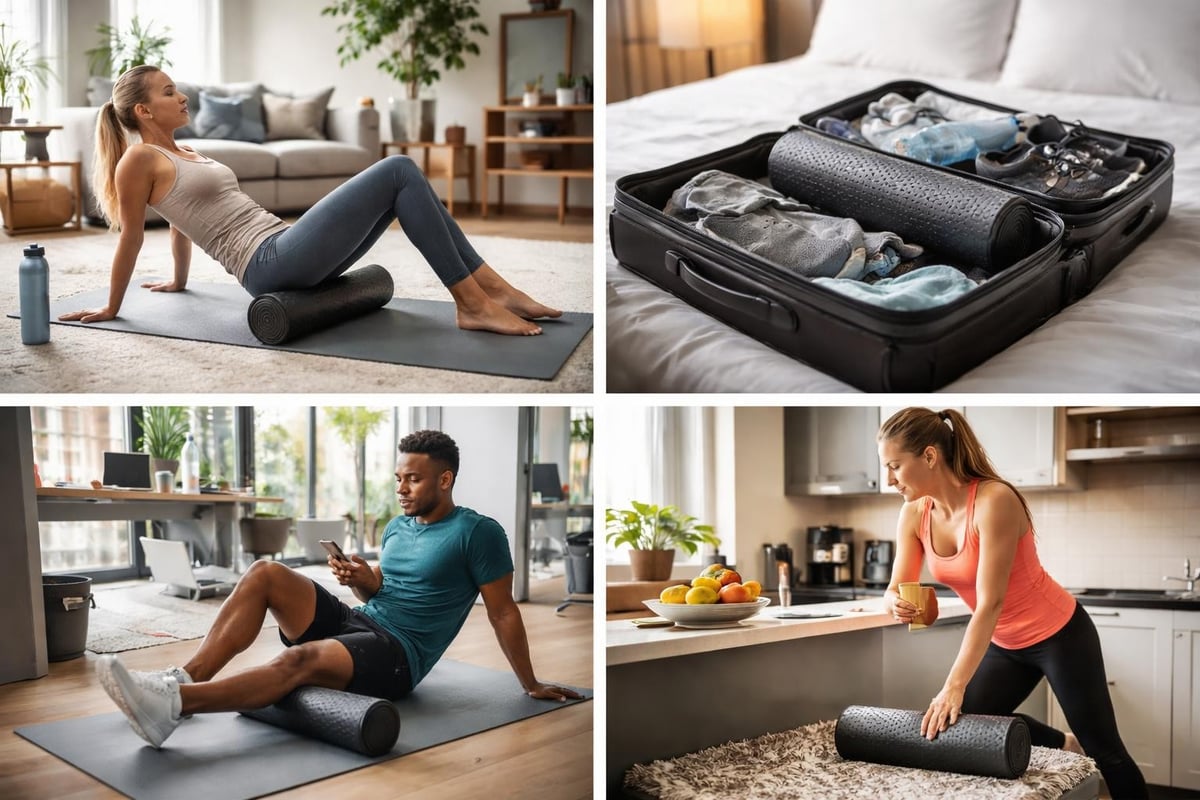 Foam rolling lifestyle integration