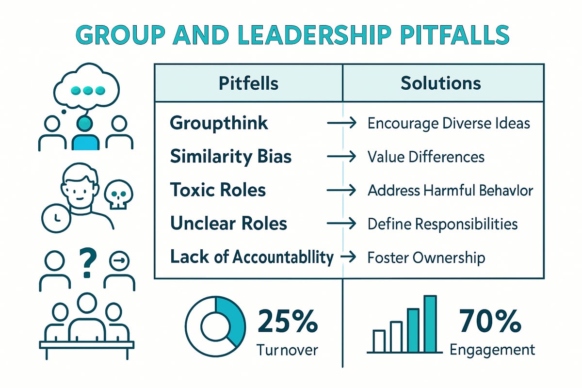 Overcoming Common Group and Leadership Pitfalls
